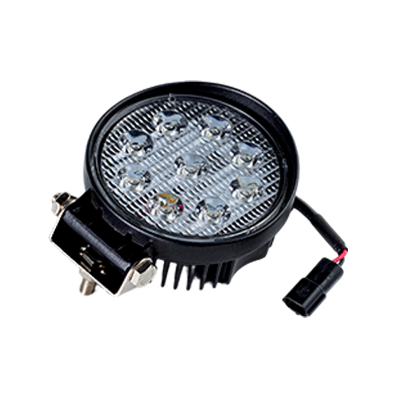 IP67 001 Lumină de lucru rotundă cu 9 LED-uri pentru vehicule industriale