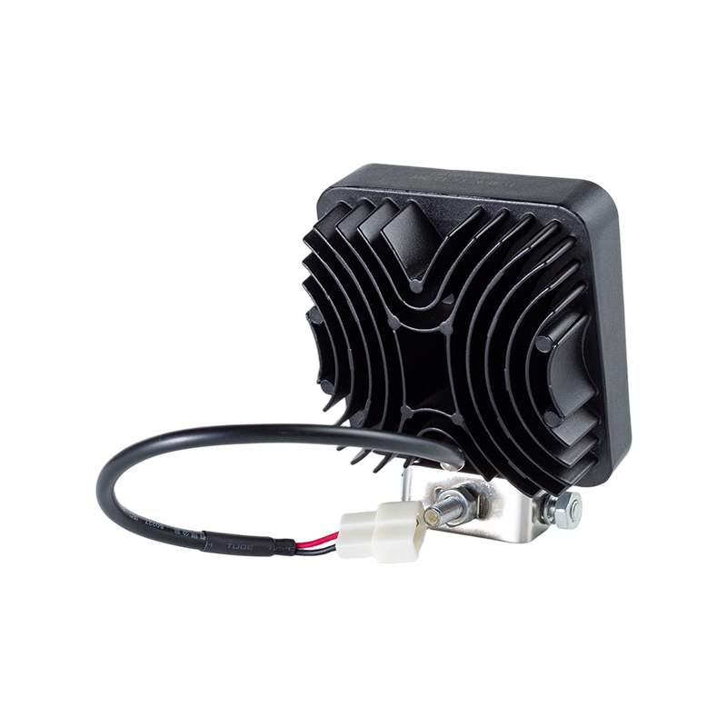 IP67 002 Lumină de lucru pătrată, rezistentă, cu 9 LED-uri, pentru vehicule industriale