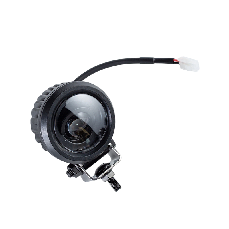 IP67 5W DC9-80V Lumină de avertizare de siguranță pentru stivuitor cu punct albastru oblic