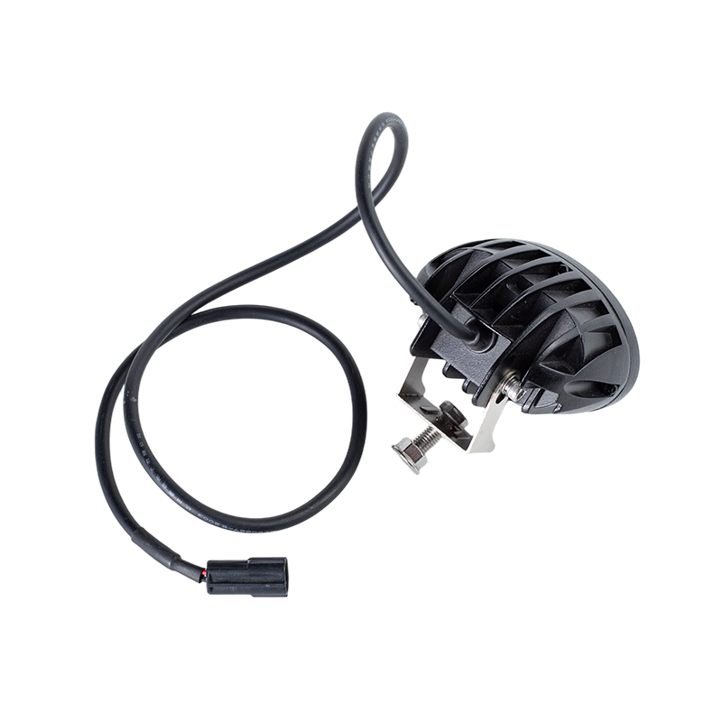 IP67 6W DC9-80V Oval cu fascicul larg roșu/albastru Lampă de avertizare de siguranță pentru stivuitor
