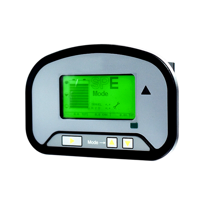 FLYB-0175 Tablou de bord LCD cu segment de magistrală CAN IP65 pentru stivuitoare industriale electrice de 12 V