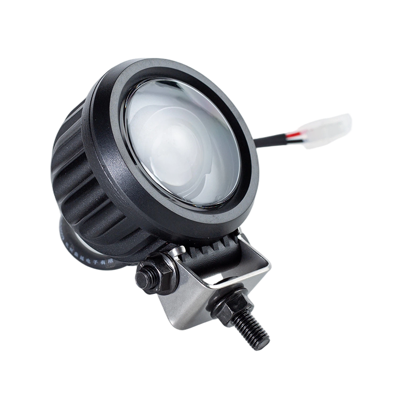IP67 5W DC9-80V Lumină de avertizare de siguranță pentru stivuitor cu punct albastru oblic