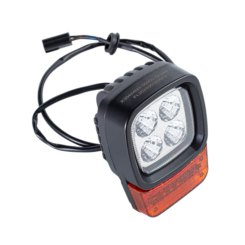 001 Lumină combinată multifuncțională / Lumină de lucru cu 4 LED-uri cu semnalizare și lumină de poziție pentru stivuitor