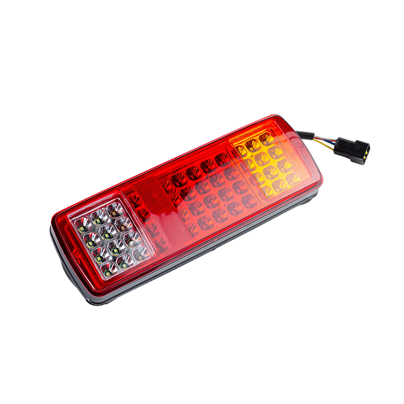 FLDJ-SSWD-002 IP55 6W DC12-24V Lumină spate LED integrată în 3 culori (semnalizator + lumină de poziție + lumină de marșarier)