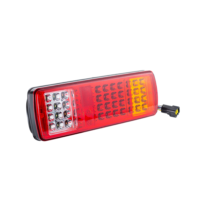 FLDJ-SSWD-002 IP55 6W DC12-24V Lumină spate LED integrată în 3 culori (semnalizator + lumină de poziție + lumină de marșarier)