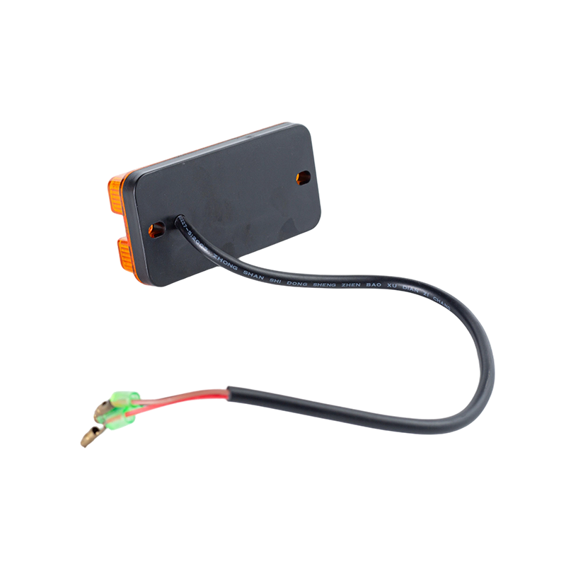 Indicator luminos compact cu LED IP66 pentru poziție frontală și lățime pentru diferite vehicule de inginerie