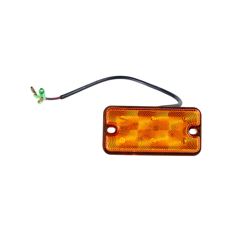 Indicator luminos compact cu LED IP66 pentru poziție frontală și lățime pentru diferite vehicule de inginerie