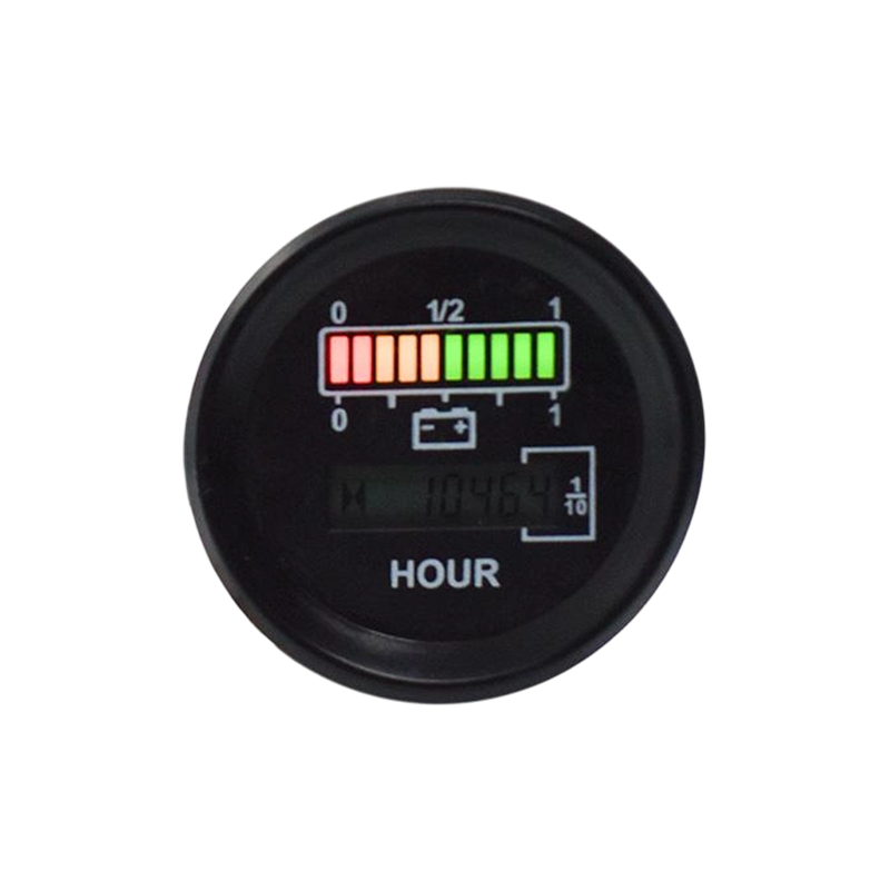 FLYB-0096 Indicator rotund al nivelului bateriei autobuzului CAN cu orar