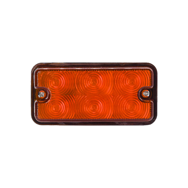 Indicator luminos compact cu LED IP66 pentru poziție frontală și lățime pentru diferite vehicule de inginerie