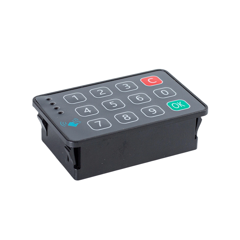 Cititor de carduri IC orizontal cu tastatură / CAN2.0 125K Baud / Control de acces pentru managementul flotei de vehicule industriale