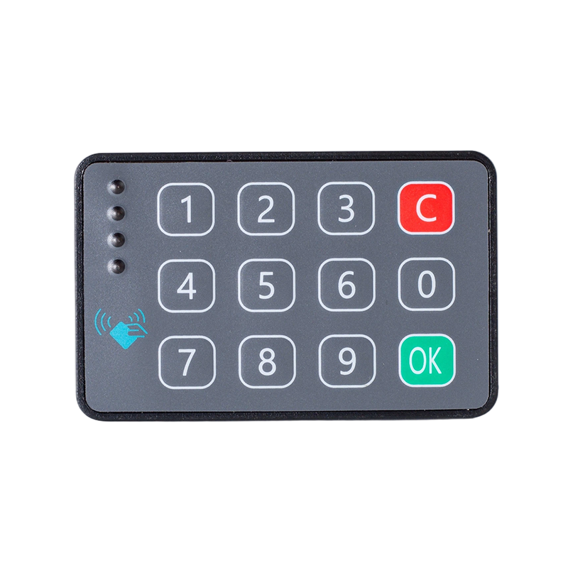 Cititor de carduri IC orizontal cu tastatură / CAN2.0 125K Baud / Control de acces pentru managementul flotei de vehicule industriale
